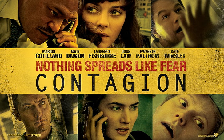 Hollywood movie poster for Contagion