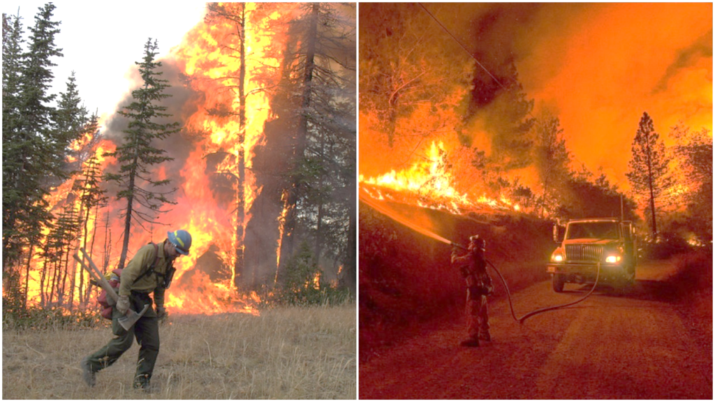 Wild fires can spread quickly enough where you have minutes to evacuate