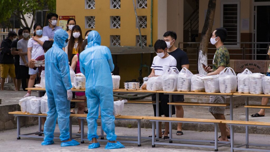 Pandemics can cause massive quarantine and food disruptions. 