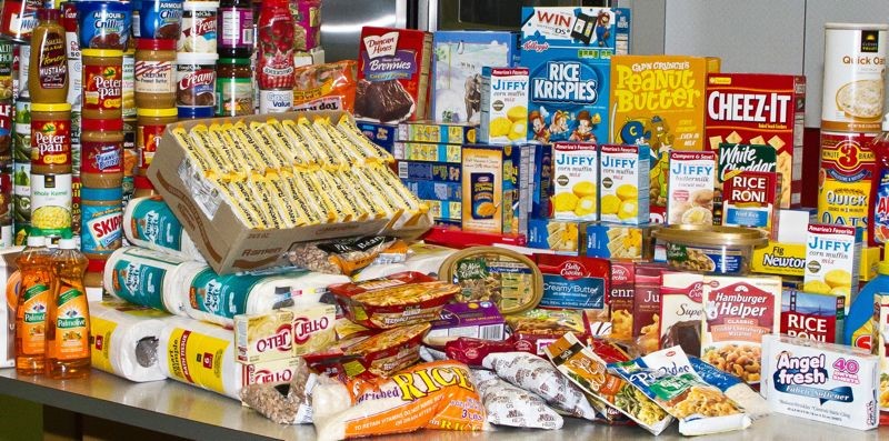 Sample of non-perishable foods to have stored before SHTF